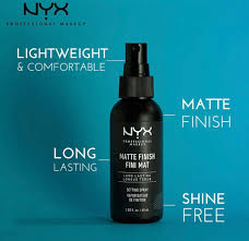 NYX Professional Makeup Matte Finish Setting Spray
