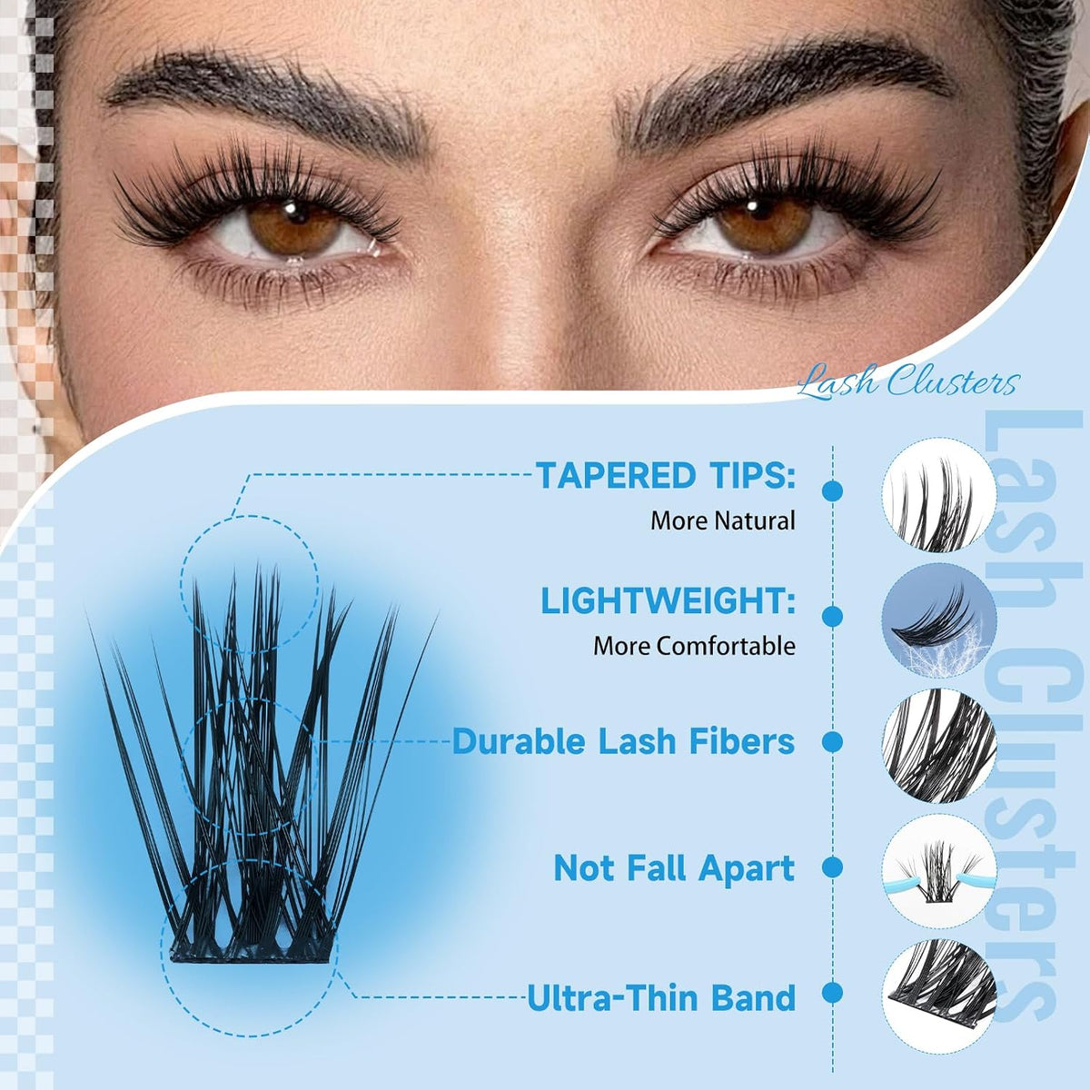 KEVKEV Lash Clusters