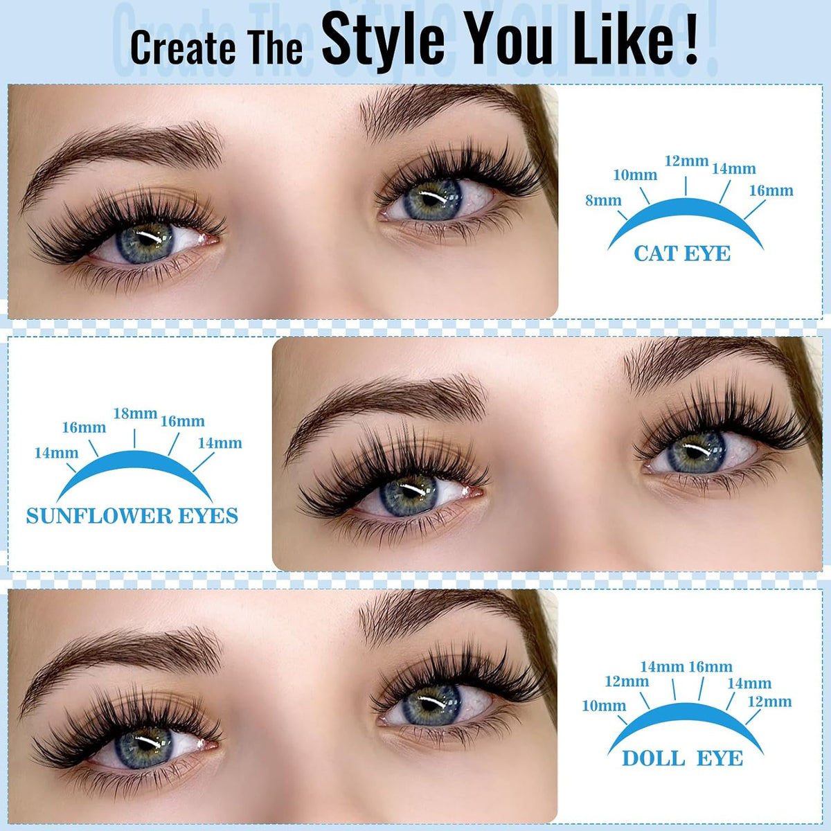 KEVKEV Lash Clusters