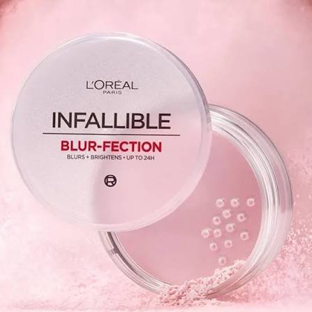 L’Oréal Paris Infallible Blur-Fection Longwear Loose Setting Powder- Deep Pink